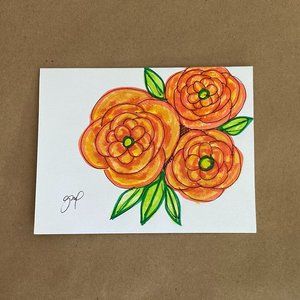 Original Artwork by Gamali Blank Note Card
